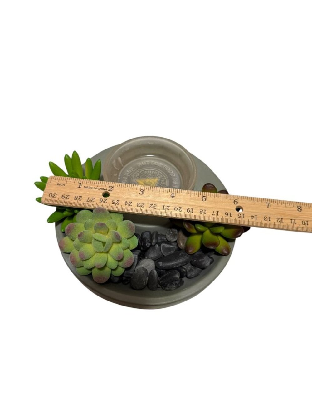 Little Garden Scentsy Wax Warmer w/ Box Succulents Pebbles Spring Summer Works - Picture 7 of 12